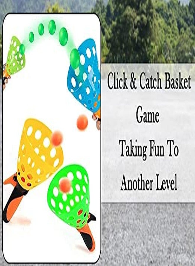 MACLOOM PBC Export Shoot Ball |Air Basketball Set for Kids|Automatic Shoot Ball in Air|Catching Basket Ball Game|Catch Launcher Basket Twin Ball Hand Basketball Set|Indoor Outdoor Sports Games for Children| - Image 5